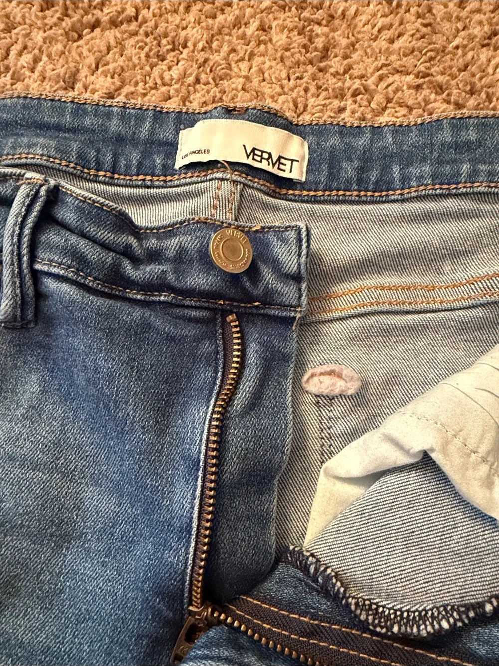 Vervet skinny jeans